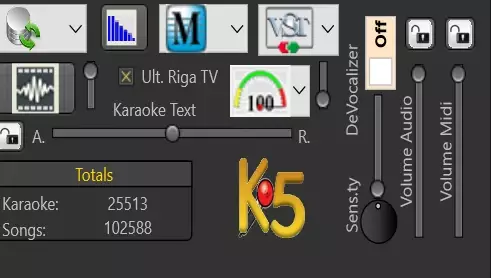 Karaoke5 real-time vocal remover